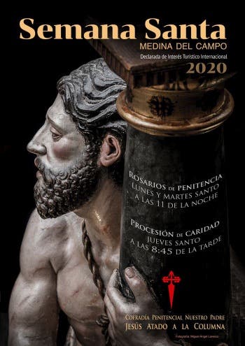 "Mirada perdida", el cartel promocional de la Cofradía Nuestro Padre Jesús Atado a la Columna