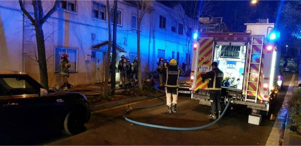 Intoxicado por humo un niño de 6 años en el incendio de una vivienda en Valladolid