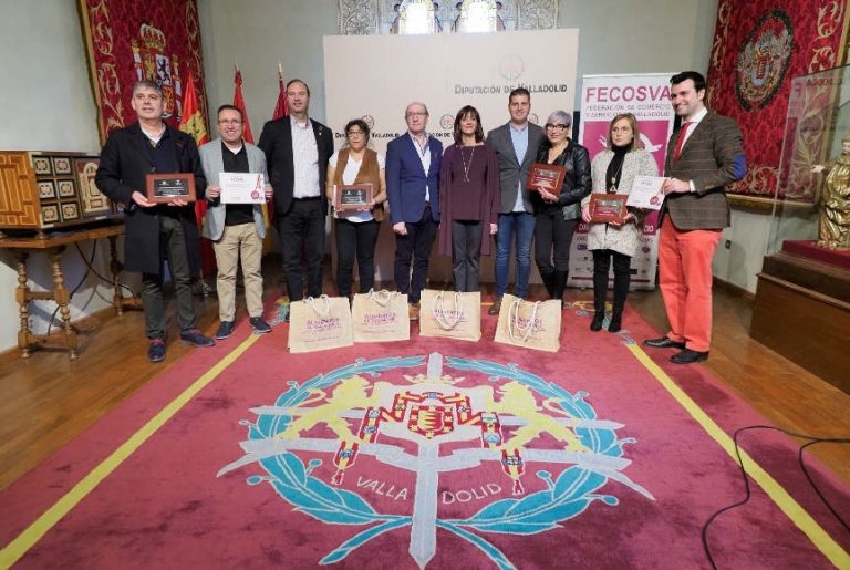 La Diputación de Valladolid y FECOSVA, entregan los premios del comercio rural dentro de la campaña «Tu Comercio Vecino: Yo compro en mi pueblo, muy nuestro».