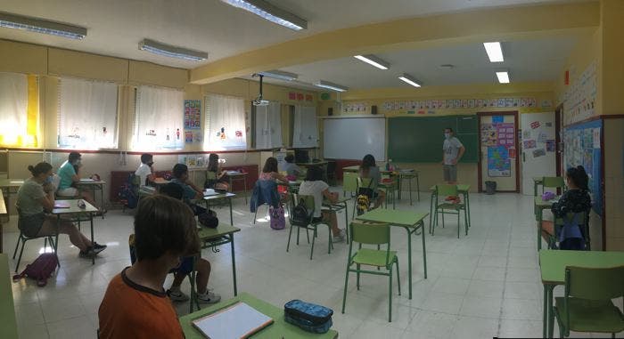 La Junta pone en cuarentena un aula del CEIP Obispo Barrientos, de Medina del Campo