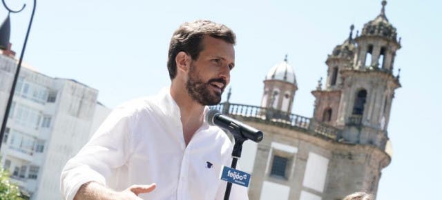 Casado apela a la participación masiva para seguir con la estabilidad política, los buenos servicios sociales y la certidumbre económica en Galicia frente al “mexunxe” de diez partidos