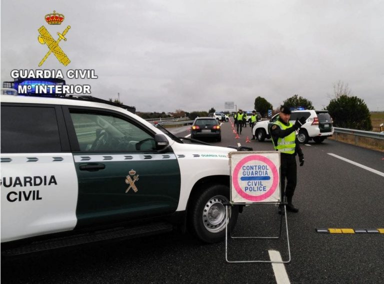 Un accidente en la A-6 provoca retenciones a la altura de Tordesillas