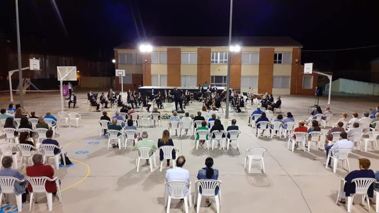 Éxito rotundo del primer concierto de la Banda de Música de Tordesillas