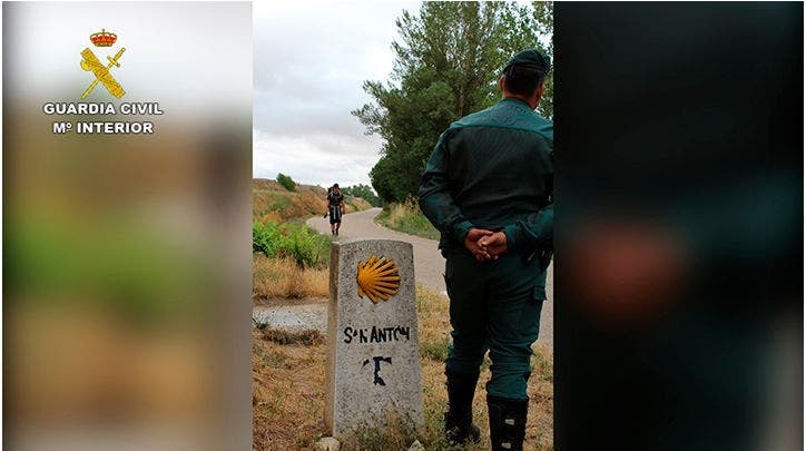 La Guardia Civil mejora la protección de los peregrinos en todos los tramos del Camino de Santiago gracias a ALERTCOPS