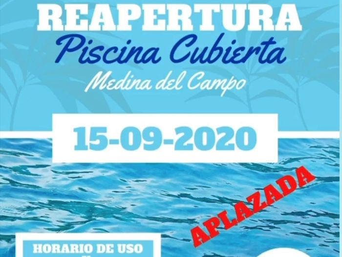 Medina del Campo: La apertura de la Piscina Cubierta queda aplazada