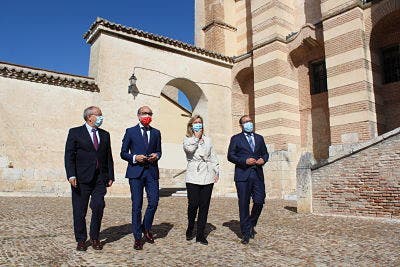 Patrimonio Nacional estudia la exhibición temporal en Castilla y León de piezas únicas de los Reales Sitios a partir 2021