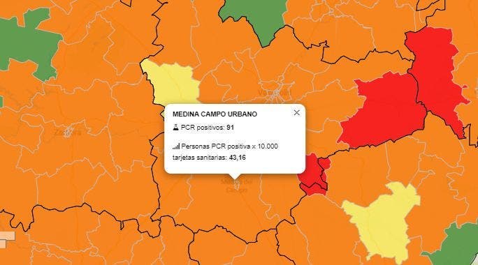 Medina Urbano: bajan los contagios semanales a 91 personas pero los casos activos superan los 300