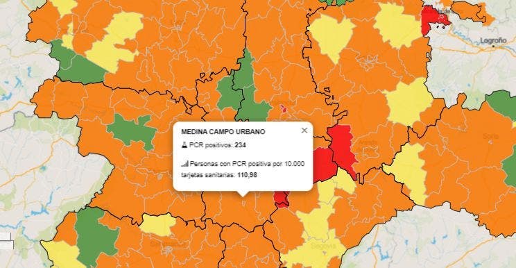 La zona básica de salud Medina Urbana sigue registrando un alto nivel de PCR positivos