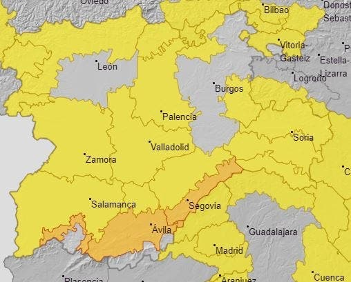 Alerta por frio, el miércoles Medina del Campo y Comarca estará a seis grados bajo cero