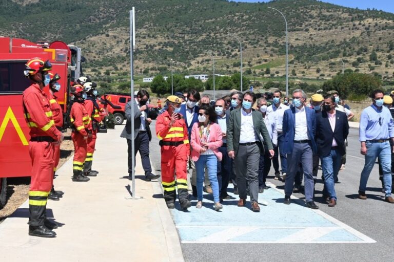 La UME se prepara en Cebreros para luchar contra los incendios