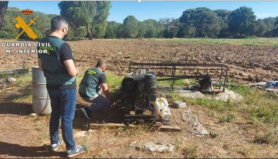 Detenido por presunto robo de baterías y cableado de cobre en varias explotaciones agrícolas de la provincia