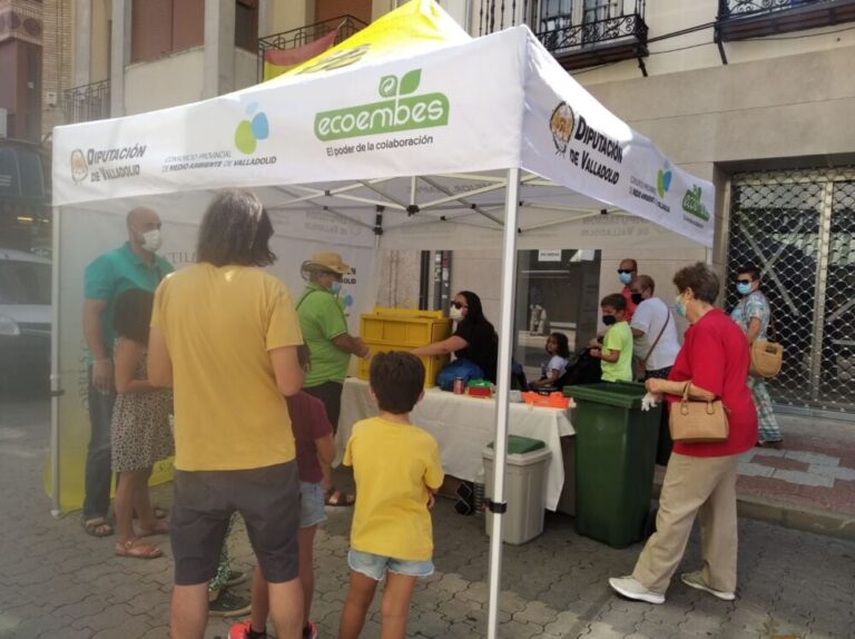 «Reciclando Valladolid» hace parada en Medina del Campo