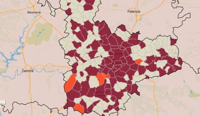 ¿Por qué gran parte de los pueblos pequeños están en valoración del riesgo «Muy Alto»?