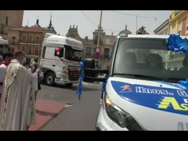 San Cristóbal 2021 – imagenes de la procesión en Medina del Campo