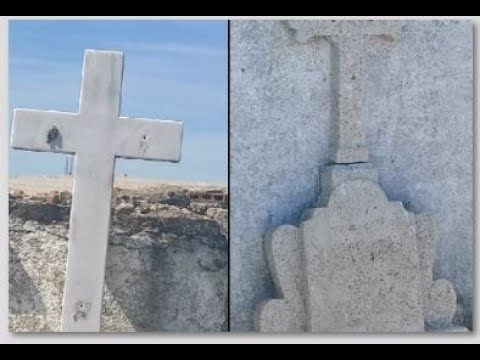 Los vándalos causan destrozos en el cementerio de Pozal de Gallinas