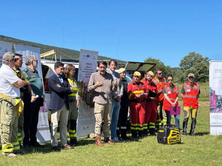 Castilla y León organiza un simulacro de incendio forestal transfronterizo para mejorar la respuesta conjunta