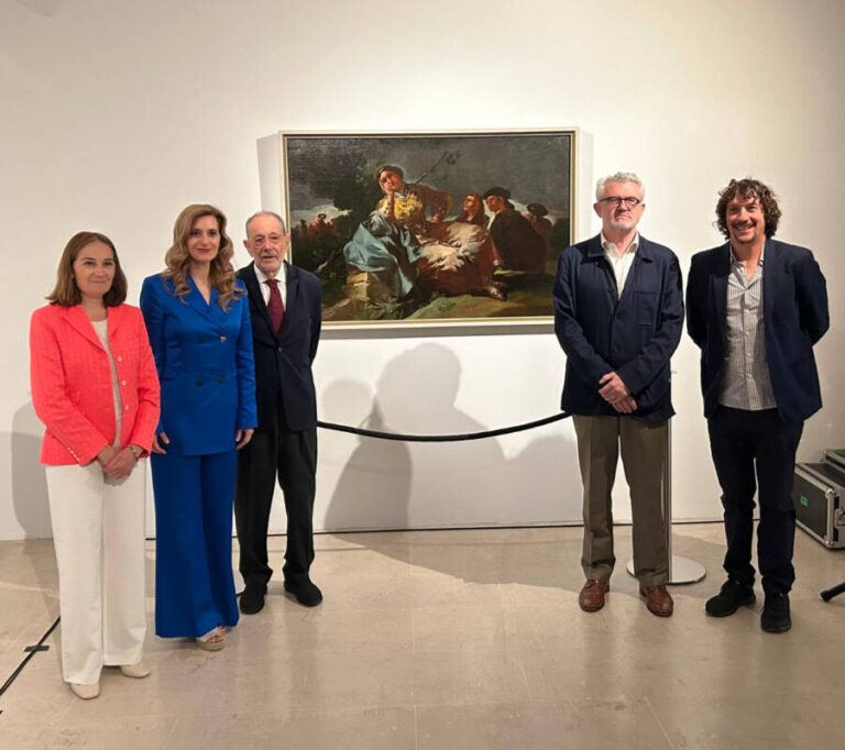 El Prado transfiere temporalmente ‘La cita’ de Goya al Museo Etnográfico de Castilla y León