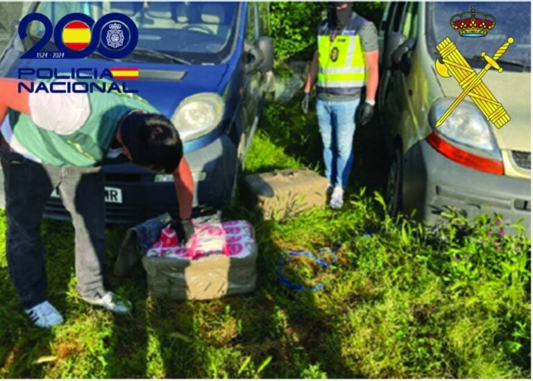 Desarticulada una organización criminal en Salamanca y Galicia especializada en dar “Vuelcos” a otros traficantes de droga