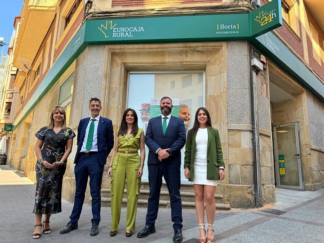 Eurocaja Rural abre su primera oficina en Soria consolidando su expansión en Castilla y León