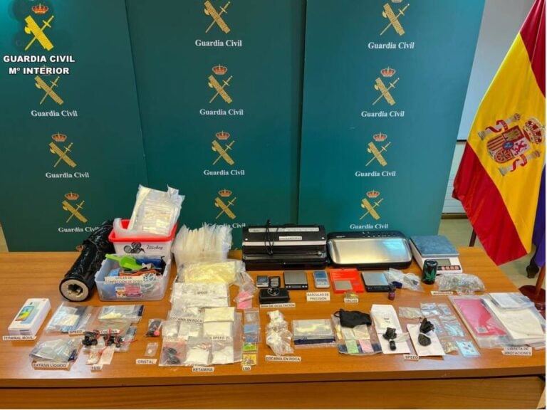 La Guardia Civil desmantela una red de distribución de drogas sintéticas en Burgos y Palencia