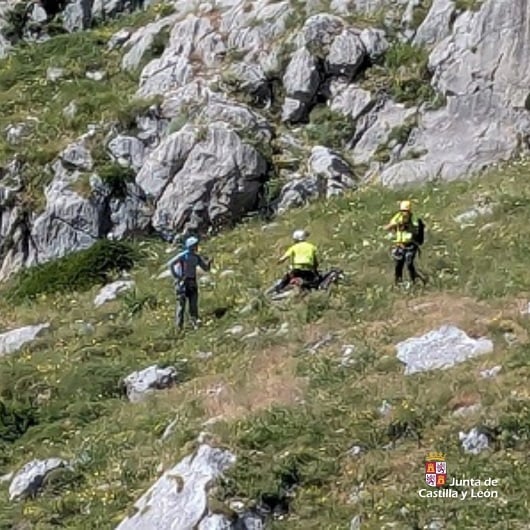 Fin de semana complicado para los escaladores en Castilla y León