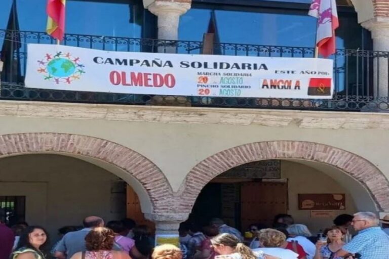 Olmedo celebra 30 años de solidaridad con una campaña dedicada a la educación en Angola