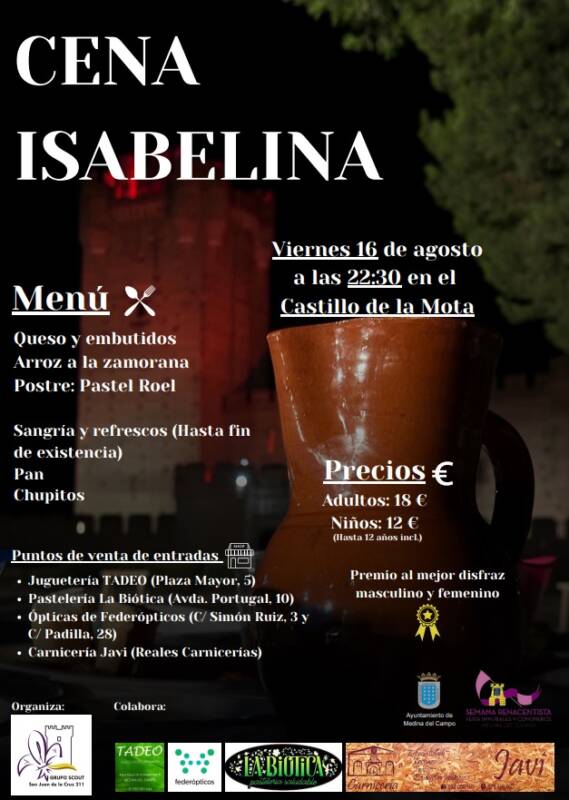 cena isabelina castillo