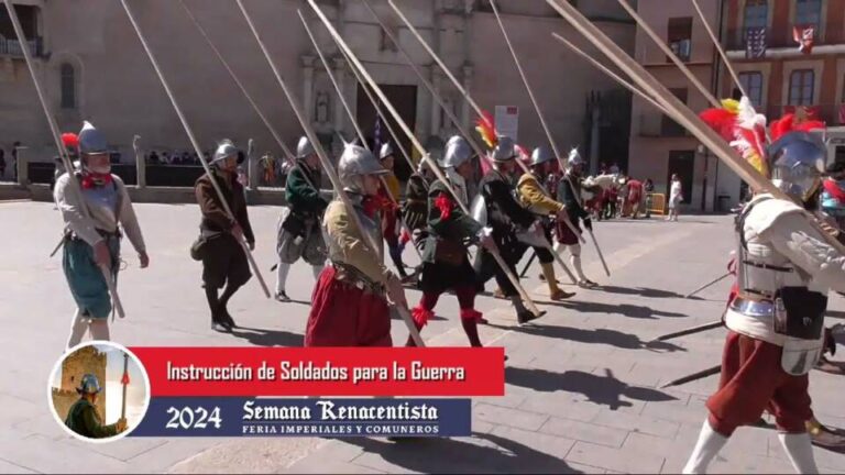 Instrucción de Soldados para la Guerra – Feria Renacentista 2024 Medina del Campo