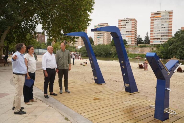 Valladolid recupera su emblemática Playa de Las Moreras con una importante reforma