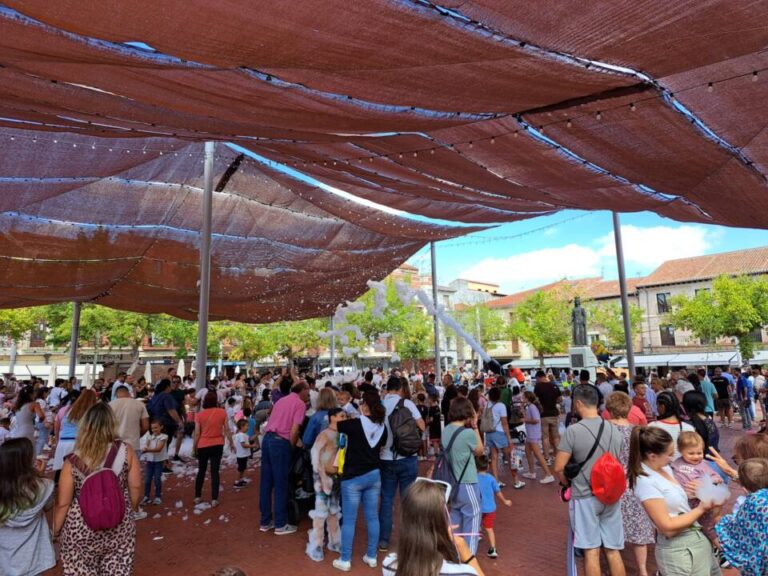 Medina del Campo estudia la posibilidad de habilitar un entoldado frecuente en la Plaza Mayor de la Hispanidad 