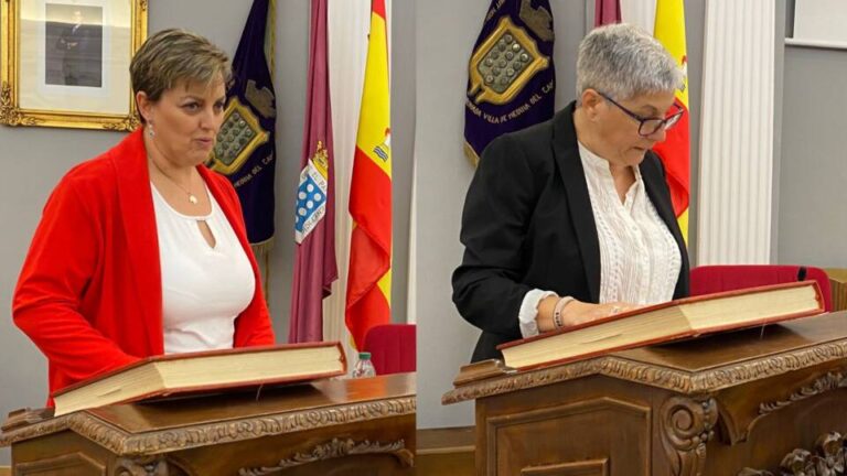 Sofía y Ana, concejalas del PSOE: «Trabajamos para Medina a pesar de las tensiones y el bloqueo político en los plenos»