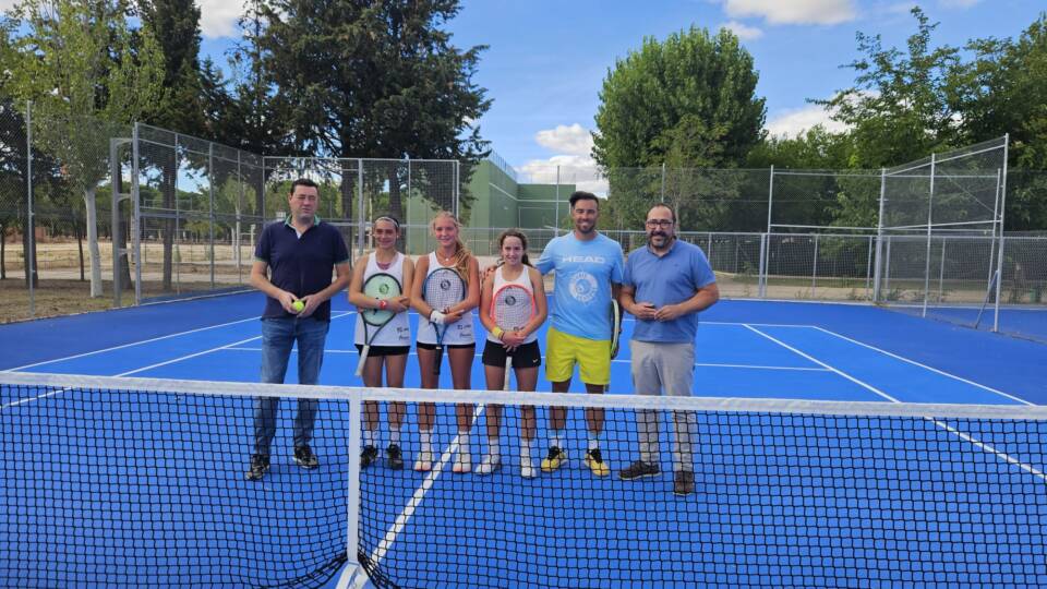 Inauguración pistas de tenis de Tordesillas