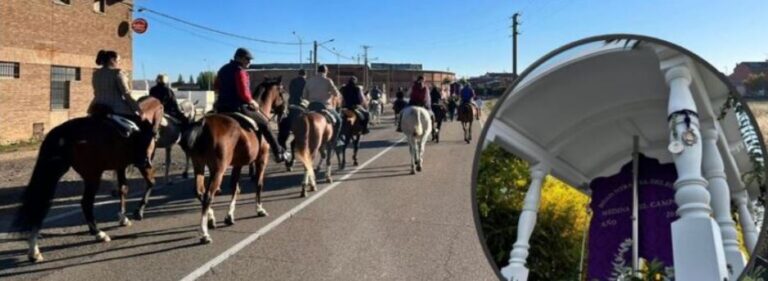 La Hermandad Rociera de Medina del Campo retoma su ruta en honor a Santa Teresa