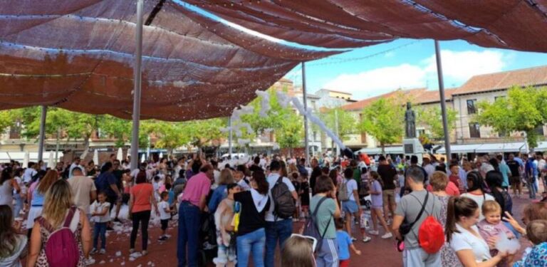 Medina del Campo estudia la instalación de un entoldado permanente en la Plaza Mayor de la Hispanidad