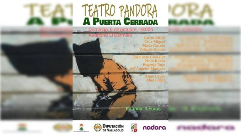 El grupo de Teatro Pandora de Tordesillas participa en la XLI Muestra de Teatro de la Provincia de Valladolid