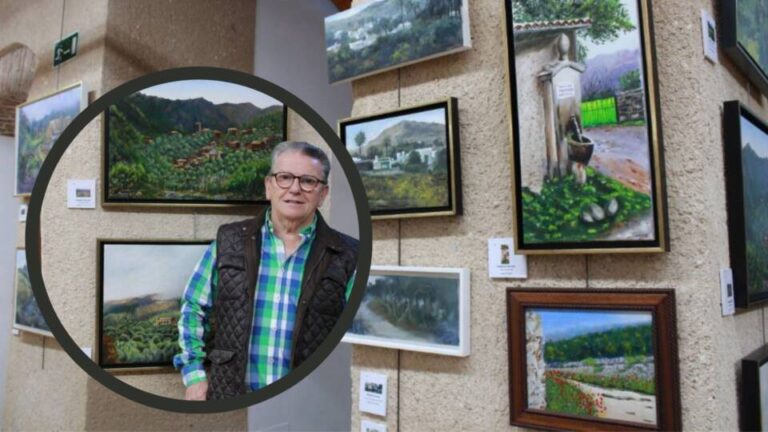 Avelino Crespo: «El pintor con raíces medinenses que convierte paisajes en arte»