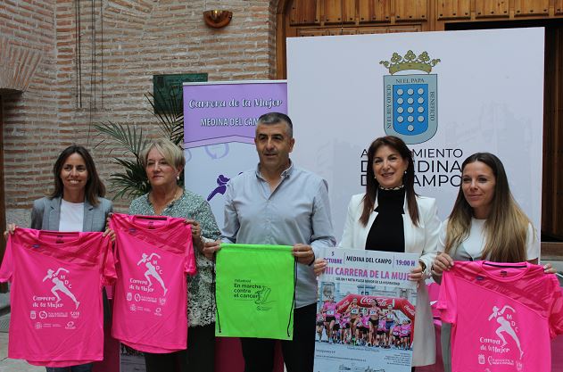 Presentación VIII carrera de la mujer de Medina del Campo