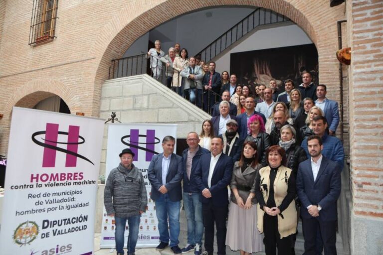 Medina del Campo celebra el acto «Hombres por la igualdad»