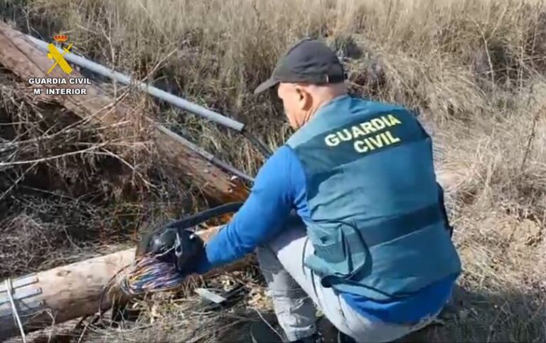 Desarticulado un grupo criminal dedicado al robo de cable de cobre en Valladolid