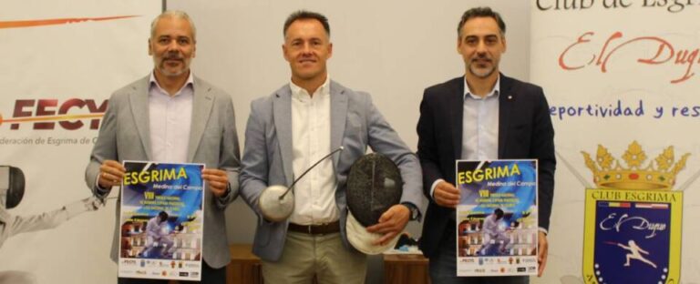 Medina del Campo acoge la 8ª edición de la Liga Nacional de Esgrima con récord de participación