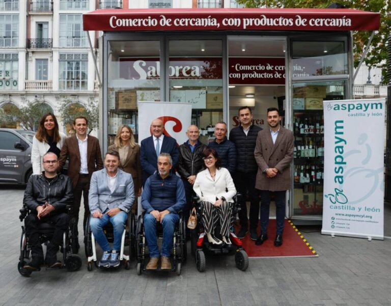 ASPAYM Castilla y León inaugura en Valladolid una tienda «Saborea Castilla y León» para fomentar el empleo de personas con discapacidad